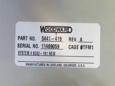 5441-419 ماژول رابط ISO رله 10 آمپر Woodward