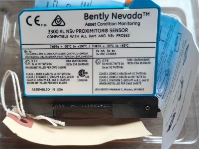 ۳۳۰۹۸۰-۷۱-۰۵ دستگاه اندازه‌گیری ارتعاش Bently Nevada NSv